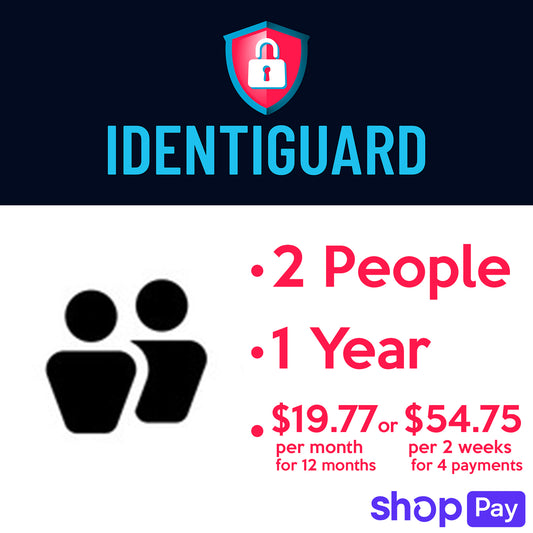 2 Person Data Removal 1-Year ShopPay Plan