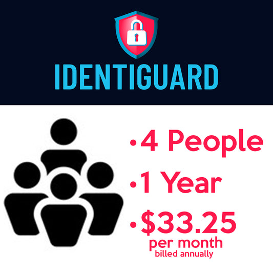 4 Person Data Removal Annual Plan